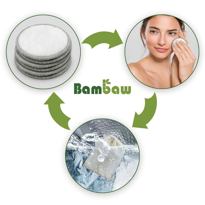 Herbruikbare make-up remover pads 1stuks Soft / Scrub
