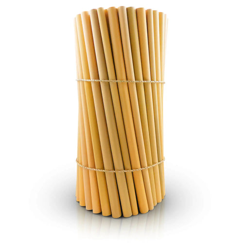 50 Bamboo Straws – Bulk