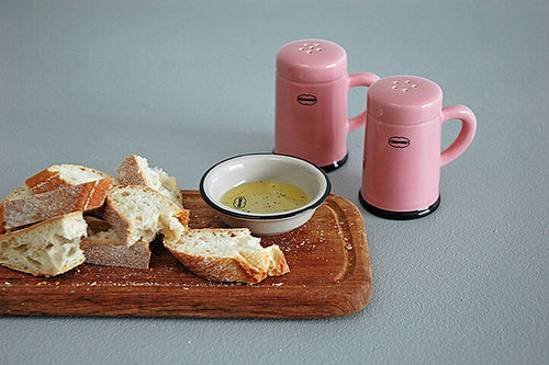 Zout & Peper shaker set van 2 - Kaneel Roze