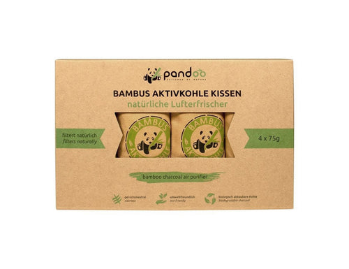 Luchtverfrisser - Bamboe & Houtskool - 4 x 75 gram