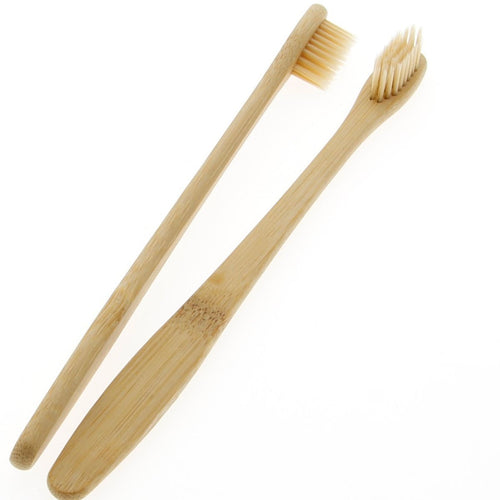 Bamboe tandenborstel set van 2