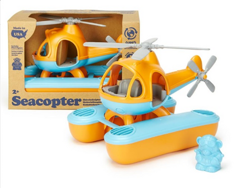 Waterhelikopter oranje - gerecycled