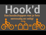 Hook'd tassendrager voor op de fiets