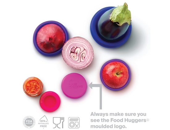 Foodhuggers - 5 stuks - Bright Berry