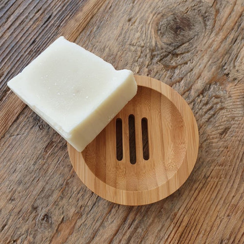 Bamboo soap dish - Round